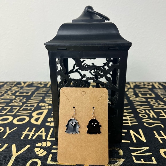 Halloween Earrings - Ghost - Picture 2 of 3
